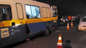 Blitz aumentam 40% e acidentes caem pela metade
