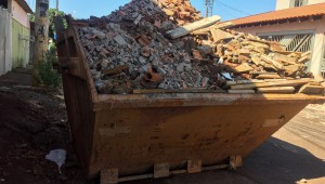 Solurb cede espaço temporário para descarte de entulhos acumulados na Capital