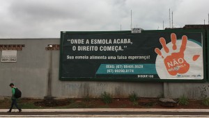 Campanha orienta moradores para abordagens de pessoas em situação de rua