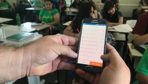 Aplicativo que monitora a frequência de aluno é implementado no Estado