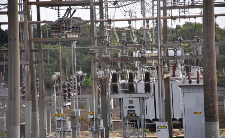 Subestação de energia em um dos polos da Energisa em Campo Grande