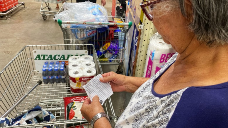 A compra de itens da cesta básica em Campo Grande está entre as cinco mais caras do Brasil