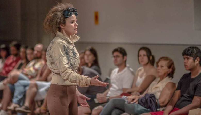 O espetáculo “BadenBaden” veio de Florianópolis e foi apresentado na Estação Ferroviária.