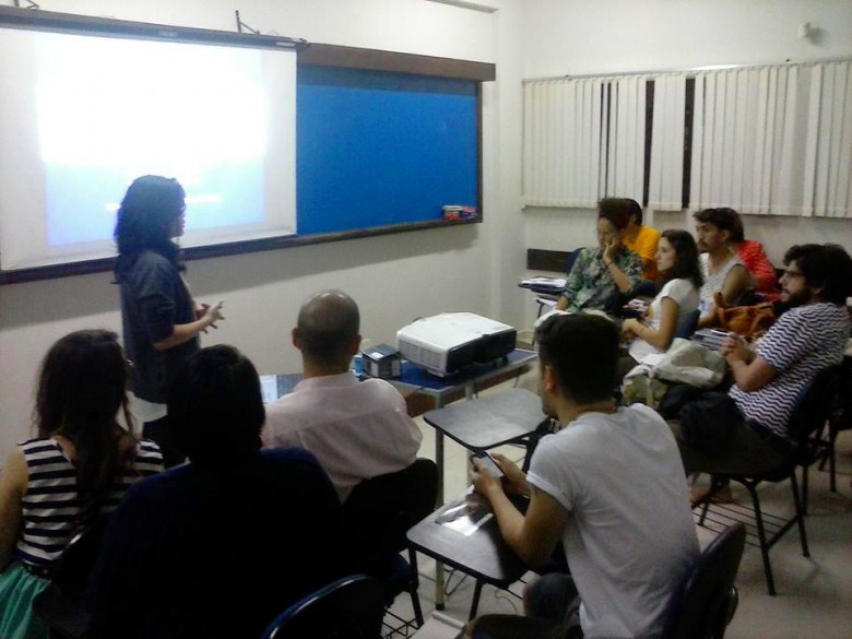 Estudante da UCDB apresenta trabalho no Expocom