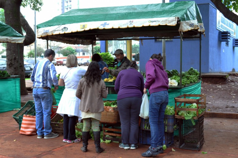 Barracas com oferta de produtos orgânicos buscam atender demanda