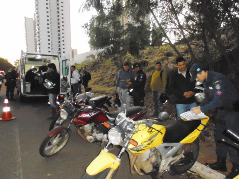 Blitz no último dia 11 na avenida Ricardo Brandão