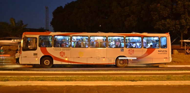 Diariamente, 215 mil pessoas utilizam o transporte coletivo em Campo Grande