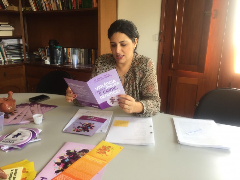 Luciana Azambuja destaca projetos do Governo para as políticas de enfrentamento à vioência