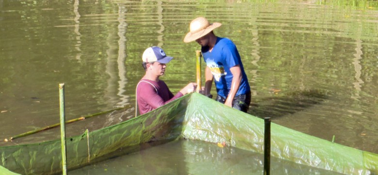 Estação de Piscicultura foi reativada em 2013