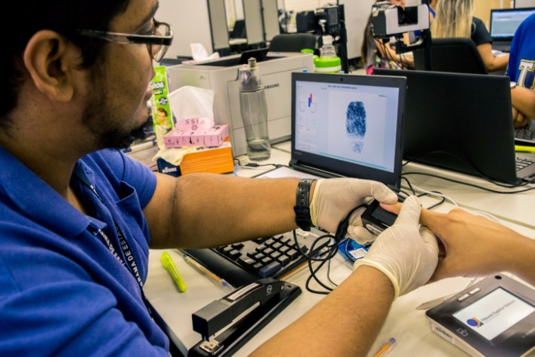 Central de Atendimento ao Cidadão do Centro faz cadastro biométrico de 150 eleitores por dia.