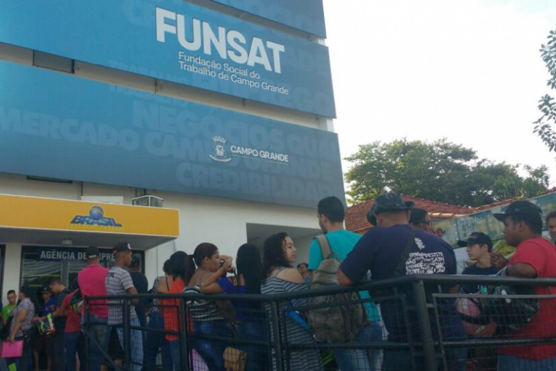 Mato Grosso do Sul está 4,9% abaixo da média nacional de desocupação