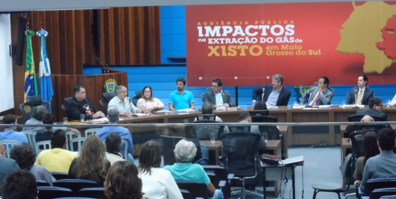 Audiência pública discute os impactos da extração de gás de xisto em Mato Grosso do Sul