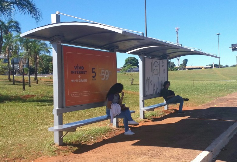 Novas coberturas serão construídos com material metálico